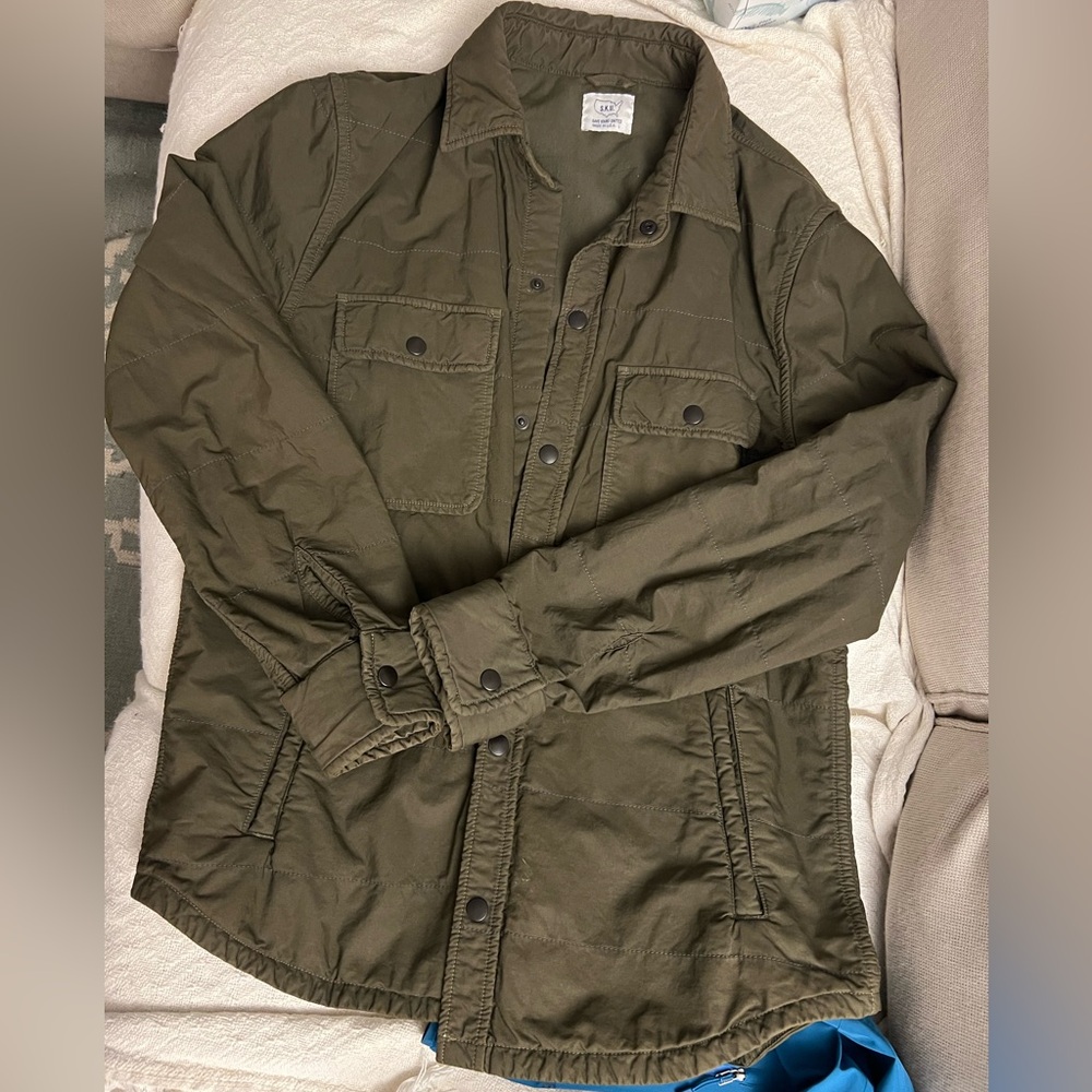 S.K.U. Save Khaki United Men's Olive Green Jacket